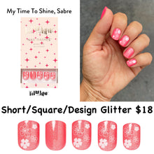 Load image into Gallery viewer, My time to shine Sabre Red Aspen Dashes
