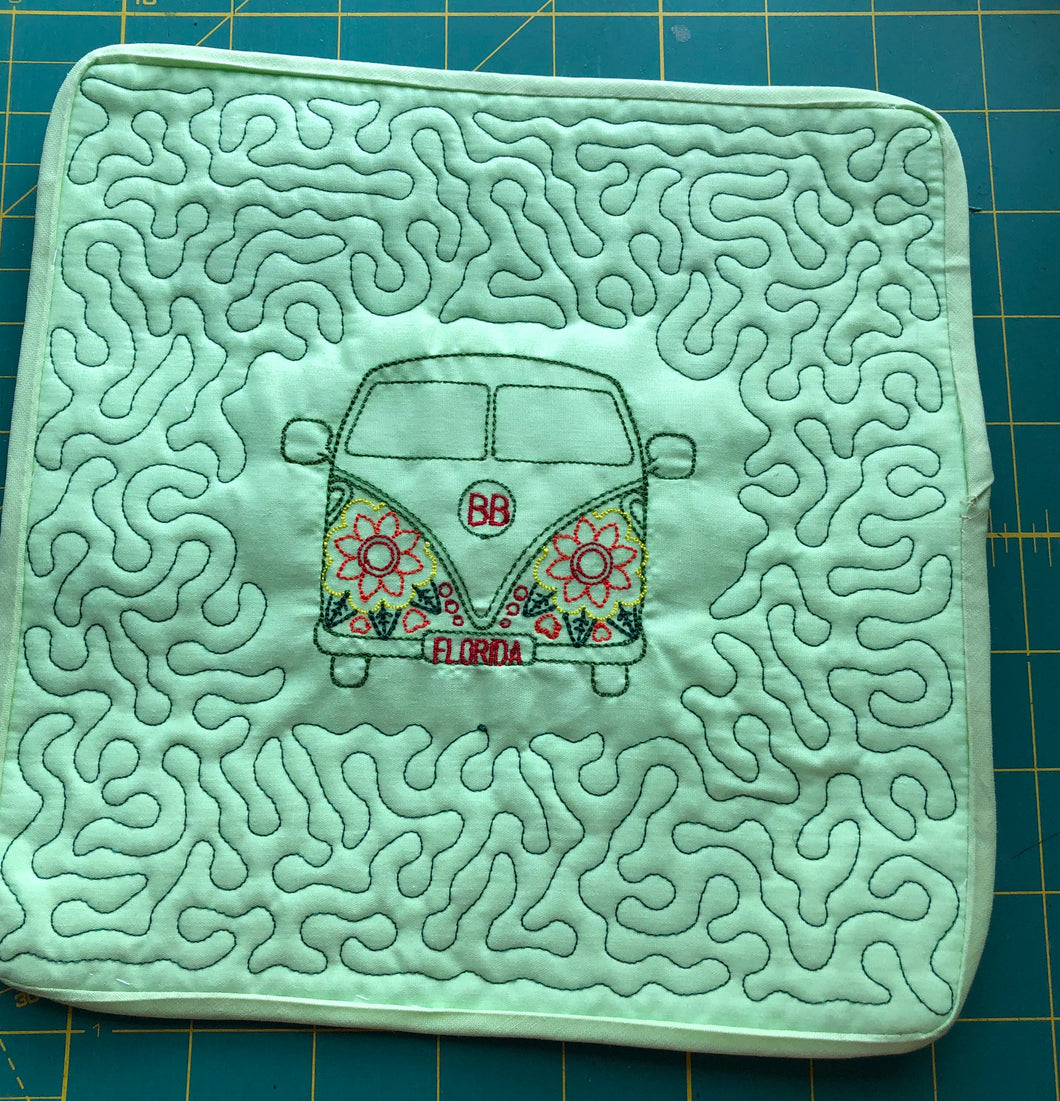 Rug Mug VW van