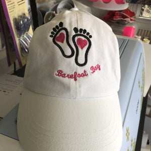 Barefoot Bay with feet Hat
