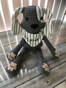 Floppy puppy personalized with custom name