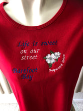 Load image into Gallery viewer, Scoop neckline womans tee shirt 2 xl Life is Sweet.
