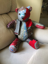 Load image into Gallery viewer, Memory Teddy Bears made from neck ties
