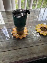 Load image into Gallery viewer, Sunflower coasters

