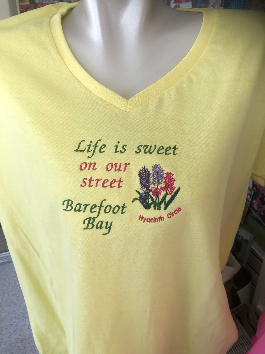 Barefoot Bay Ladies Life is Sweet on Hyacinth Circle