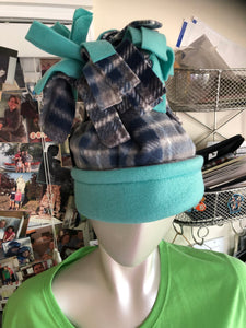 Winter fleece tassel Cap