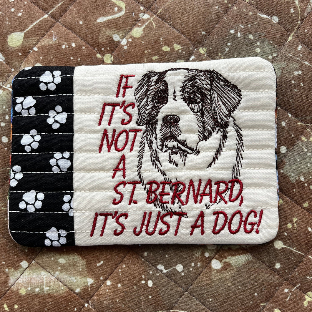 Is the St. Bernard your favorite Dog?   You're going to love this!