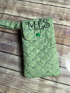 Cell phone wallet