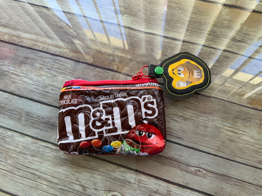 Embroidered Candy Bag M & Ms