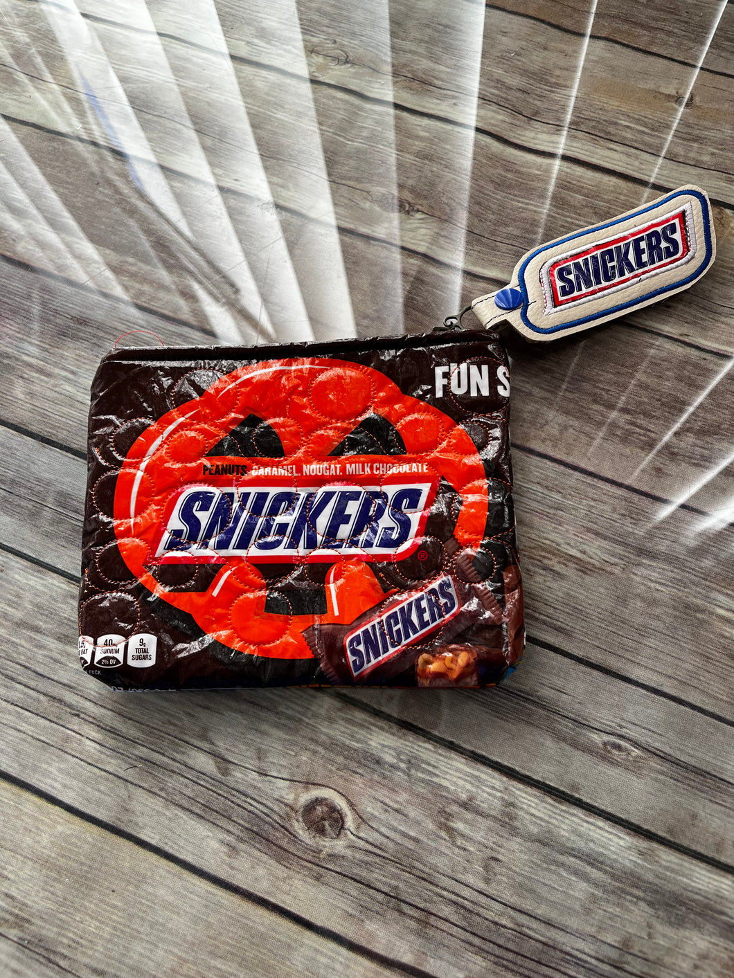 Embroidered Candy Bag Snickers