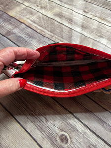 Christmas Tree Brownies Little Debbie clutch bag