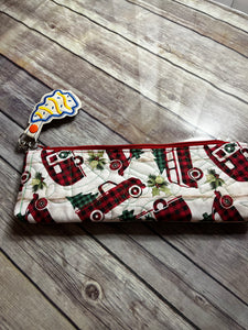 Christmas Tree Brownies Little Debbie clutch bag