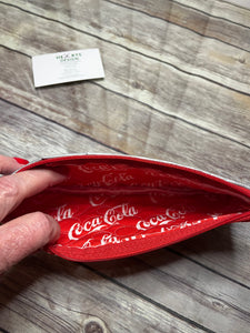 Diet Coke zippered clutch bag`