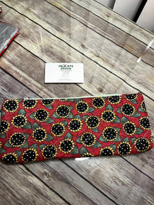 Seagram's  zippered clutch bag`