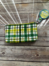 Load image into Gallery viewer, Hazy Little Things IPA zippered clutch bag with attached key tag
