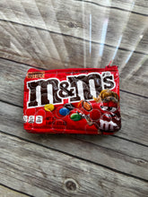 Load image into Gallery viewer, M &amp; M peanut butter zippered clutch bag
