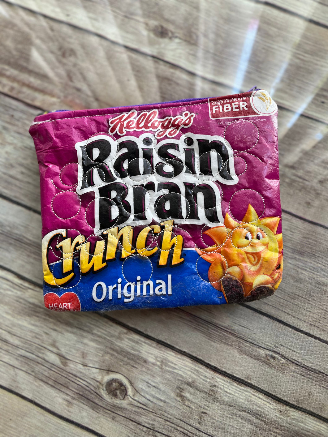 Raisin Brand Crunch  clutch bag