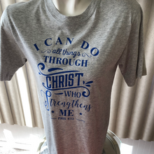 Load image into Gallery viewer, Small Joe Boxer tee shirt  I can do all things
