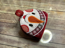Load image into Gallery viewer, Snowman Pot holder
