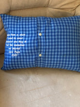 Load image into Gallery viewer, Memory pillows from a shirt or clothing
