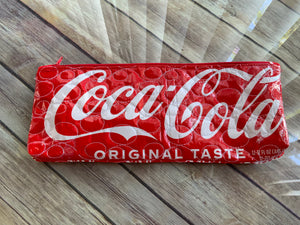 Coke Coca-Cola zippered clutch bag